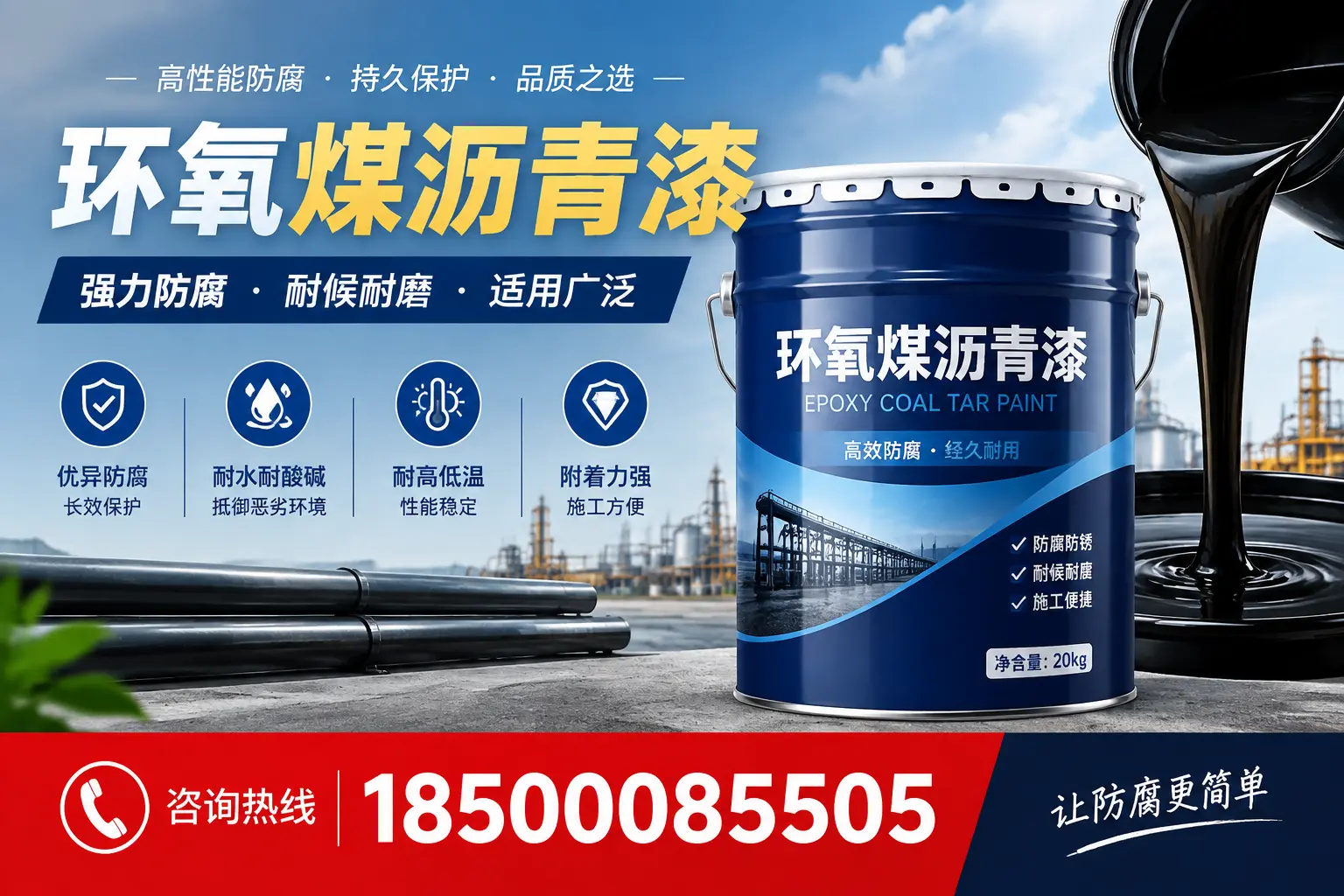 环氧煤沥青漆在不同气候条件下的表现分析,三沙适用性